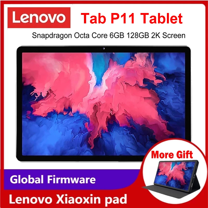 Lenovo Tablet Pc Tab P11グローバルファームウェア 11インチ2k画面 Snapdragon Octa Coreプロセッサ 6gb Ram 128gb Rom Android 10 Tablets Aliexpress