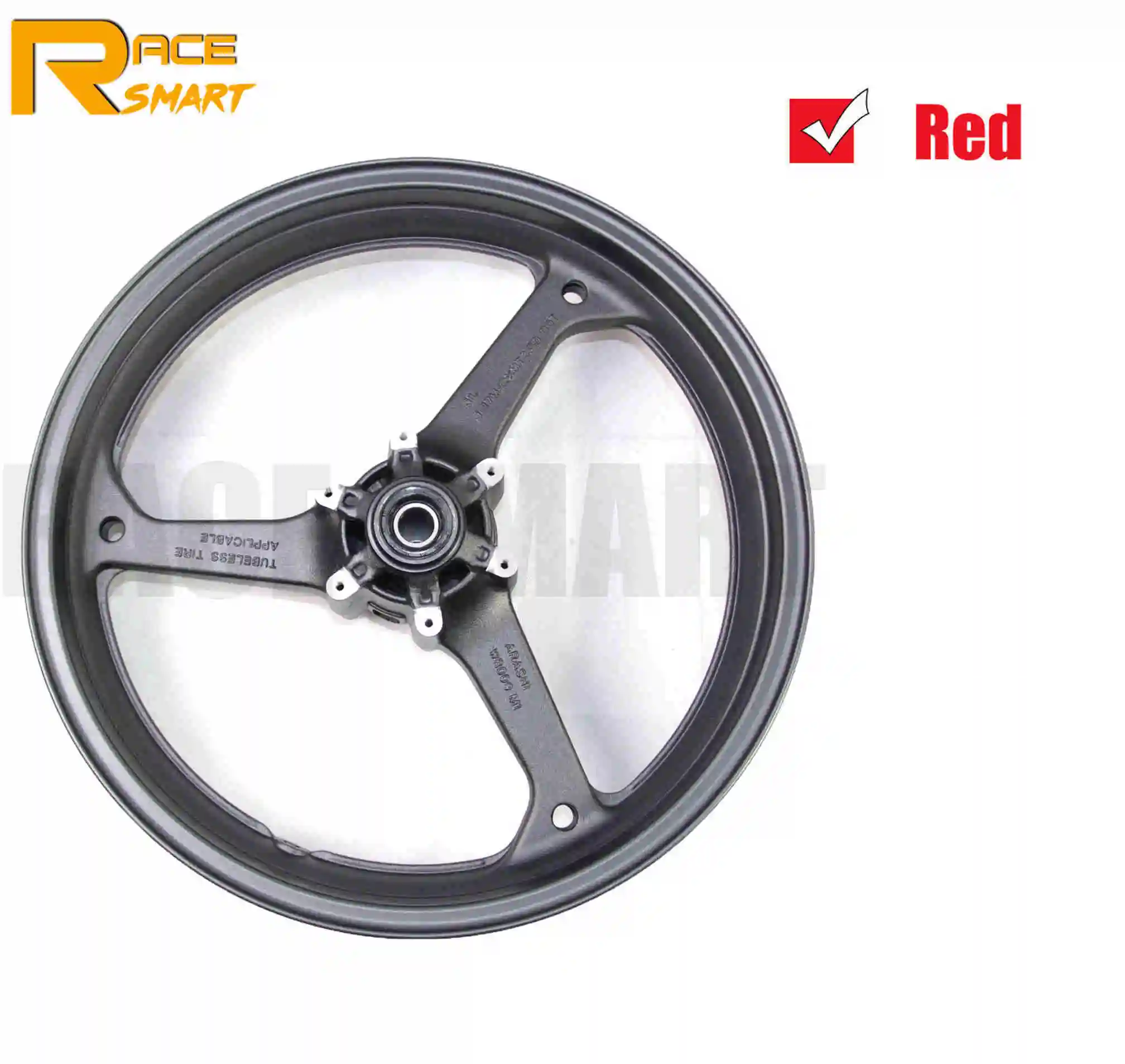 Обод колеса мотоцикла для Honda CBR600RR 2007- передние колеса диски мотоциклов колеса диски CBR 600RR 2012 2013 - Цвет: Red