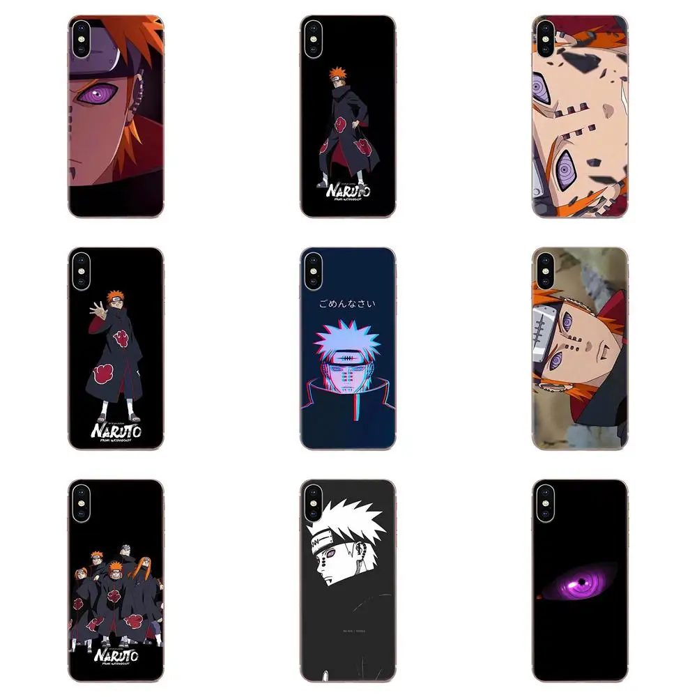 For Huawei Honor 4C 5A 5C 5X 6 6A 6X 7 7A 7C 7X 8 8C 8S 9 10 10i 20 20i Lite Pro TPU Mobile Phone Case Cover Naruto Pain Black | Мобильные