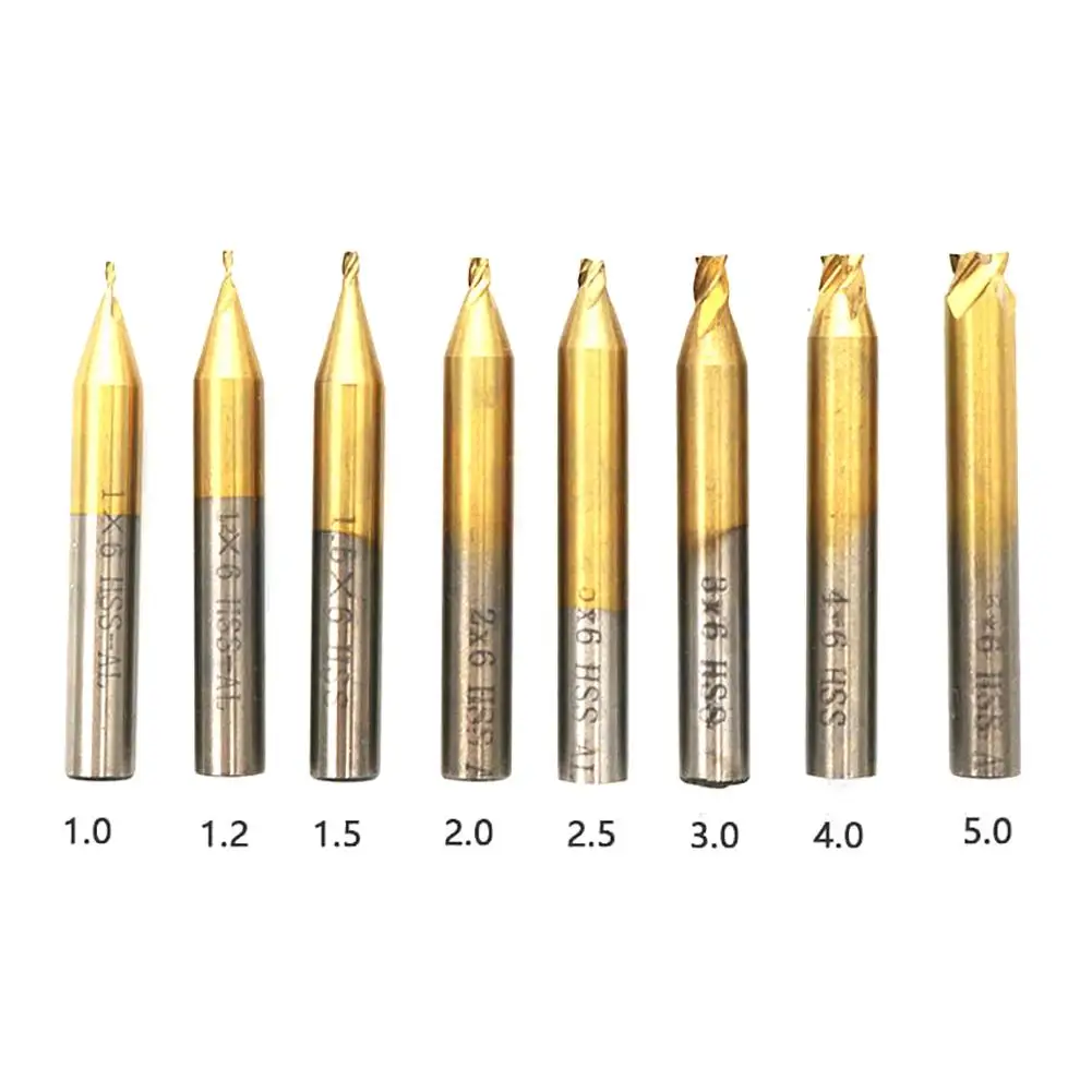 1.0-5.0mm HSS Twist Drill Bit Cutter Locksmith Tools for Key Cutting Machine | Инструменты