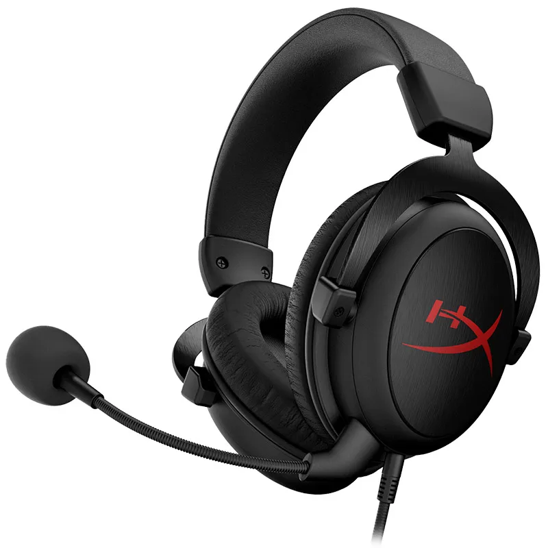 Новинка, игровая гарнитура kingston HyperX Cloud Core+ AMP 7,1 surround с микрофоном, профессиональные наушники esport, черные