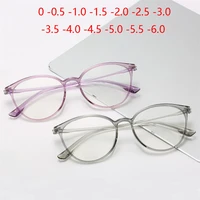 Retro Cat Eye Clear Lens Nearsighted Spectacle Women Myopia Optical Eyewear -0.5 -1 -1.5 -2 -2.5 -3 -3.5 -4 -4.5 -5 -5.5 -6.0 1
