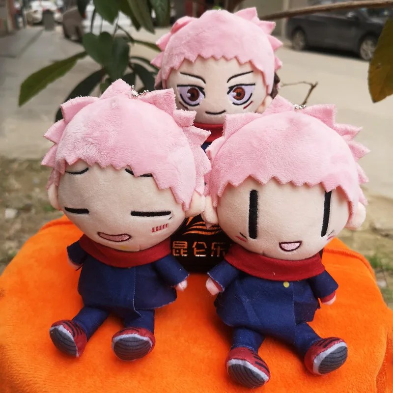 

Jujutsu Kaisen Itadori Yuji Cosplay Doll Toy Plush Dolls Kids Christmas Gift Pendant Accessories