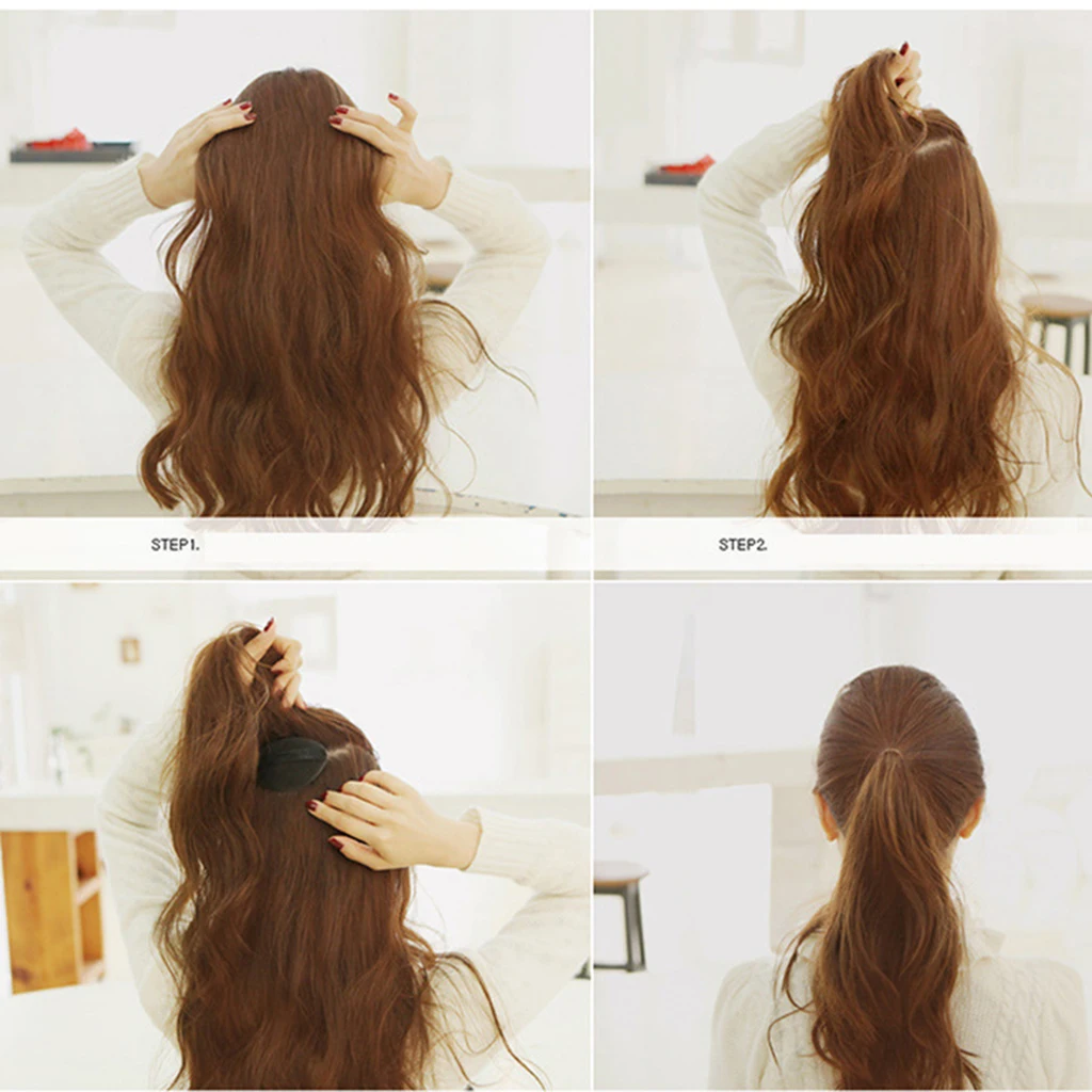 2 pieces Volume Bouffant Beehive Shaper Bump Foam Hair Styling Clip Stick Comb Insert Tool for Women Lady Girls