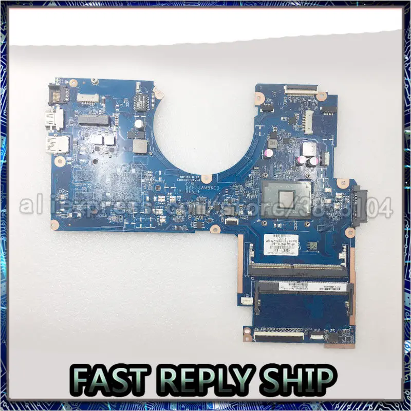 SHELI FOR HP Pavilion 15-AW laptop motherboard A6-9210 DAG55AMB6E0 856271-601 DDR4 mainboard notebook pc main board 100% test ok |