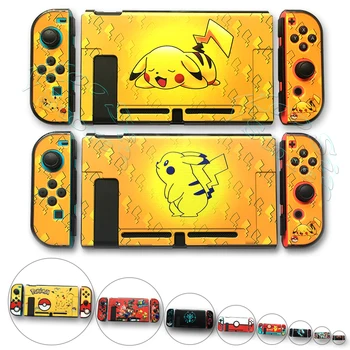 

Nintendos Nintend Switch Protector Console Color Case Nitendo Switch Crystal Shell Cover for Nintendo Switch Pikachus Theme Skin