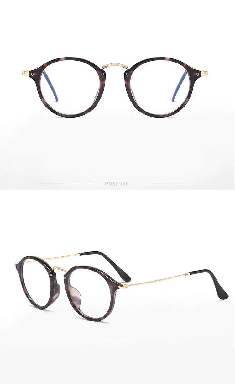 Компьютерные очки женские круглые очки oculos de grau Feminino анти-голубые световые линзы очки oculos