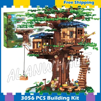 

3056pcs Creator Expert Treehouse 11364 Model Building Blocks Assemble Gifts sets Compatible With