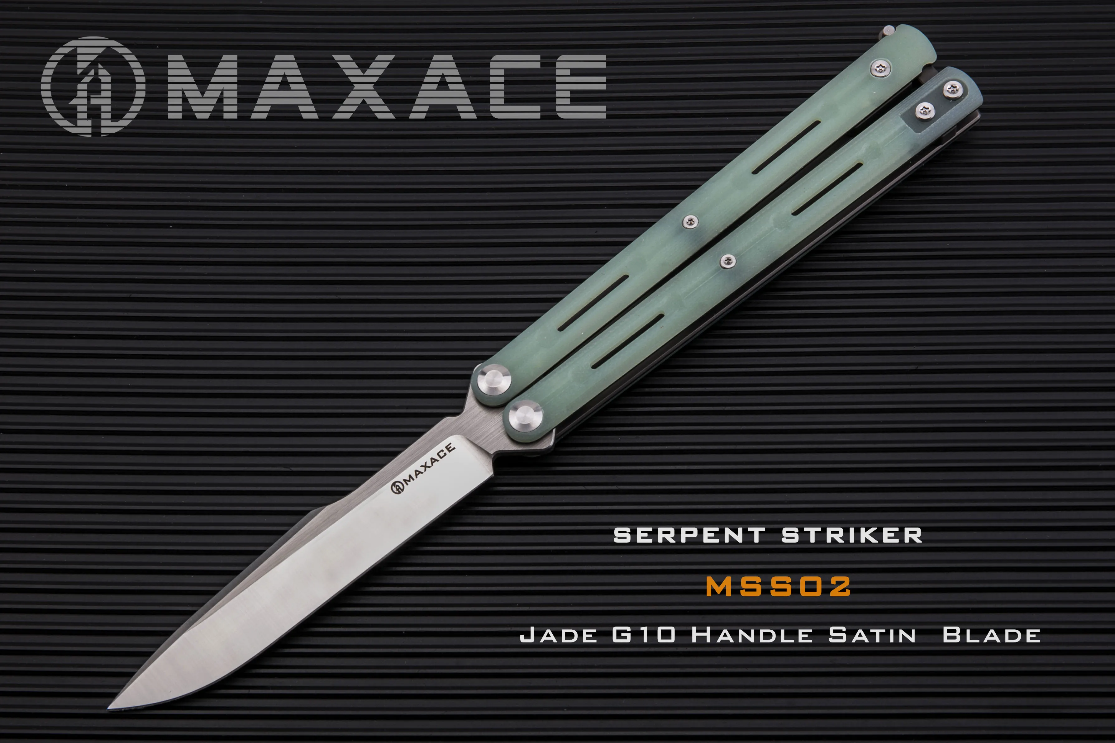 Maxace Serpent striker Satin 14C28N лезвие G10 шкала вкладыш из нержавеющей стали