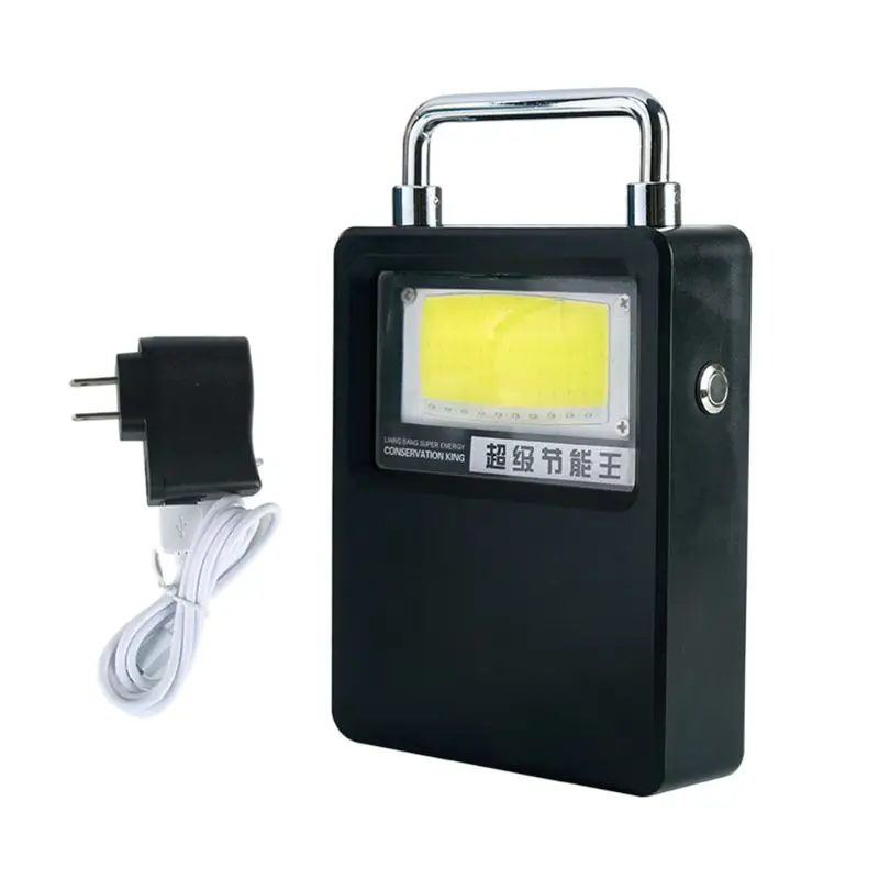 220 В 50 Вт светодиодный солнечный ручной прожектор водонепроницаемый наружный светильник двойной USB 4 режима 425C