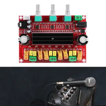 

TPA3116D2 2.1 Digital Audio Power Amplifier Board DC 24V 80Wx2+100W 3 Channel Subwoofer Amplificador Module for 4-8 Ohm Speaker