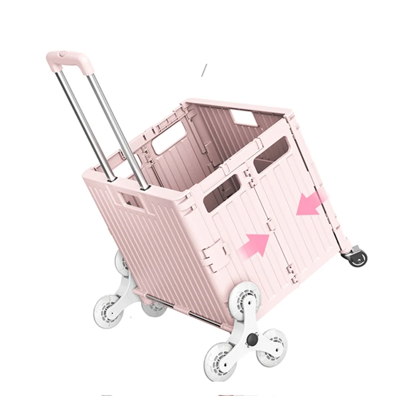 Luggage Cart Shopping Cart with Wheels Climbing Shopping Cart Small Cart Folding Trailer ZK Shopping Grocery Portable Foldable Cart Picnic Beach Color : D Luggage Cart Shopping Cart with Wheels Climbing Shopping Cart Small Cart Folding Trailer ZK Shopping Grocery Portable Foldable Cart Picnic Beach Color : D