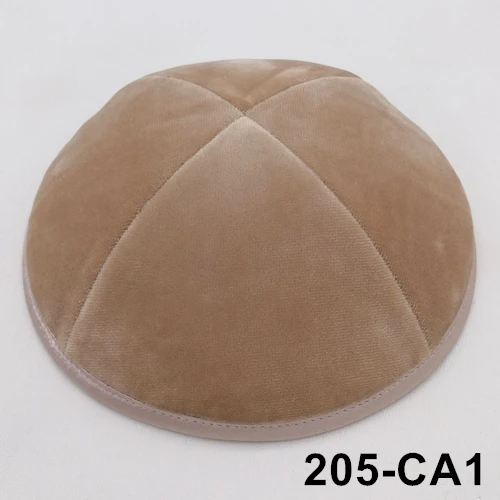 KippotKippaKippahKipaSkullies бархат Yarmulke 19cmBeanies еврейская шляпа Тюбетейка|Мужская Skullies &