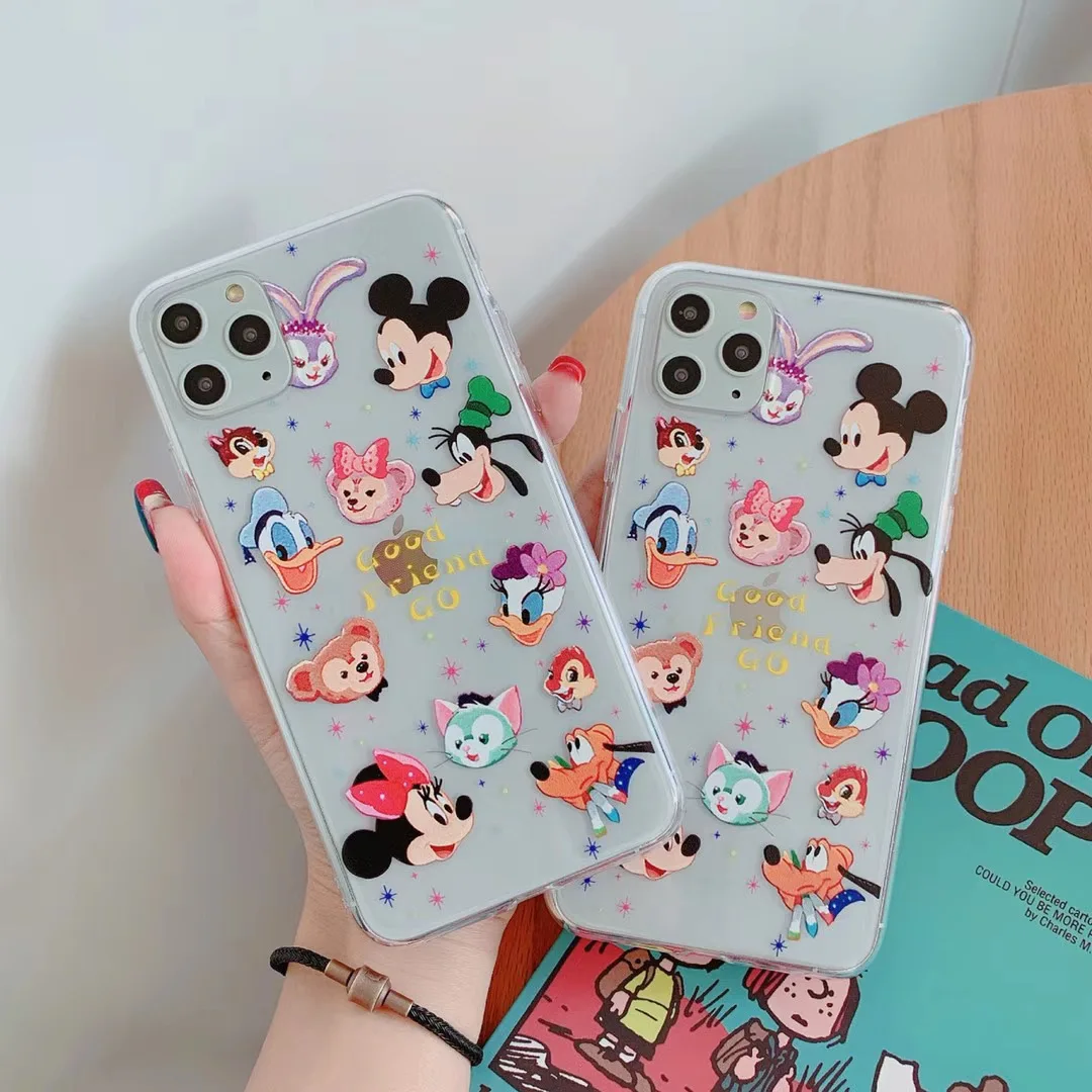 Милый Классический Аниме Даффи Дональд Дак друг чехол для телефона iphone 11 pro Max Xs MAX