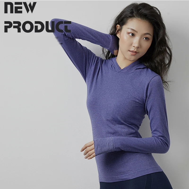 2022 Long Sleeve Sports Jacket Women Zip Fitness Yoga Shirt Winter Warm Gym Top Activewear Running Coats Workout Clothes Woman