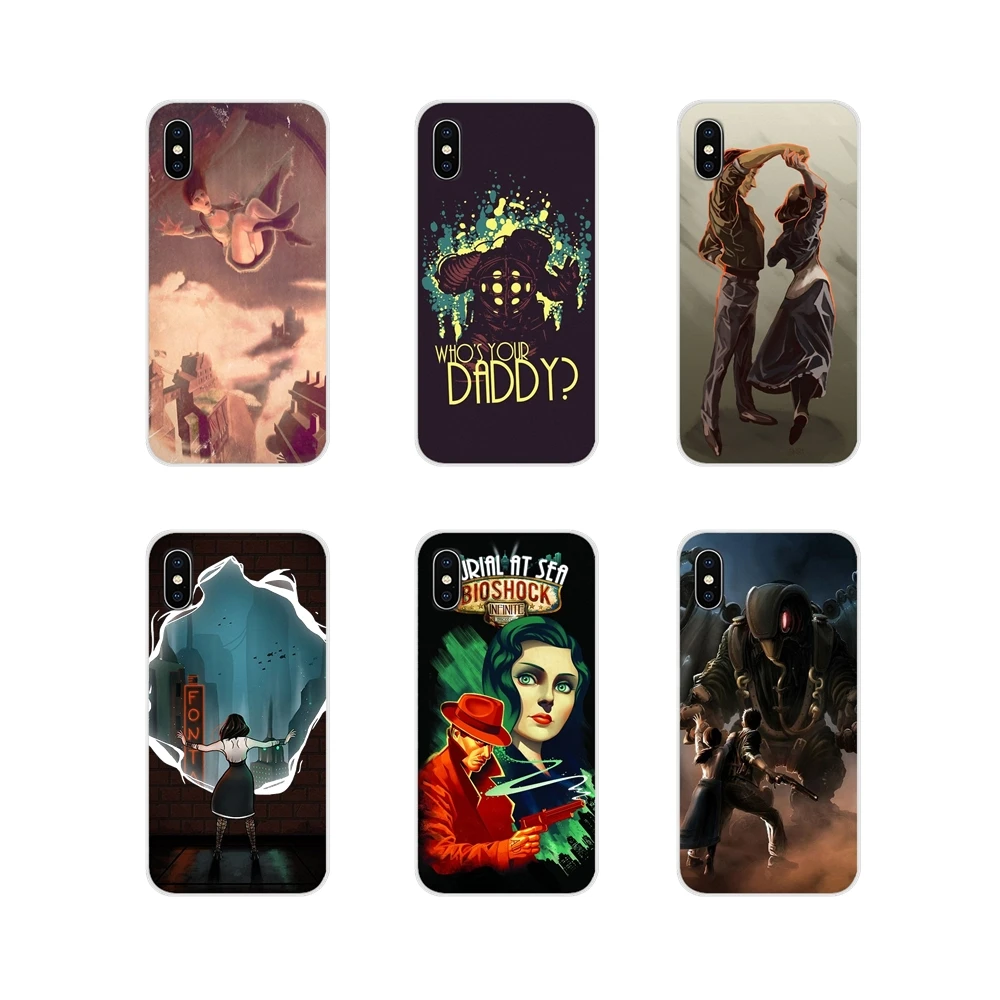 Soft Transparent Bag Case Bioshock Infinite House Fitzroy Booker For Huawei Mate Honor 5X 6X 7 7A 7C 8 9 10 8C 8X 20 30 Lite Pro | Мобильные