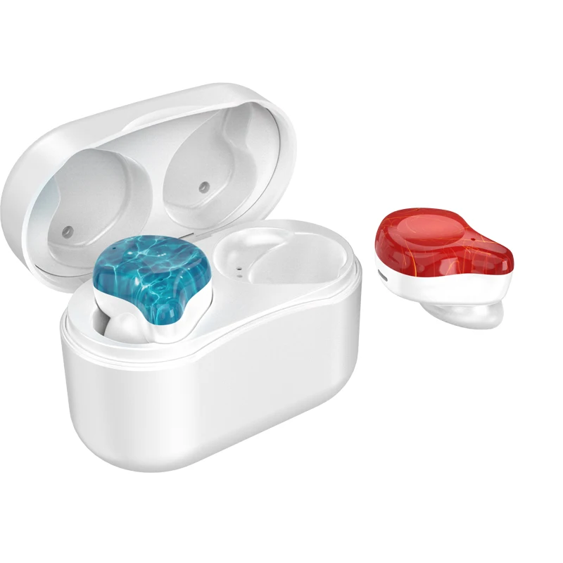 I-INTO BH6 беспроводные Bluetooth наушники с шумоподавлением Игровые наушники TWS 5,0 в наушники водонепроницаемые HD спортивные стерео наушники - Цвет: Red blue