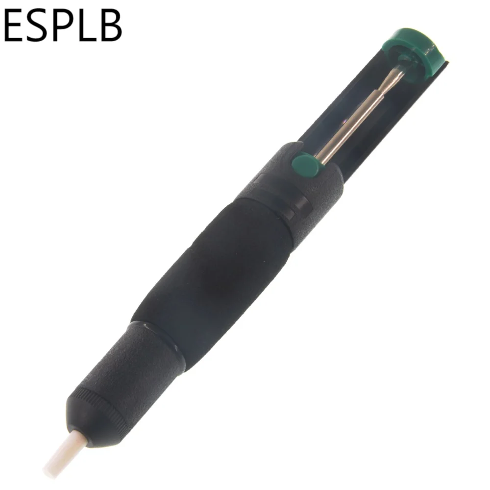 Desoldering Suction Pump Desoldering Pump Electrothermal Solder Sucker Desoldering Tool Powerful Desoldering Pump Suction Tin Vacuum Gun Welding Solder Sucker Tool with Extra Nozzle