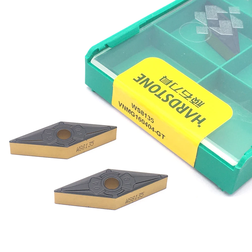 100% Original WS8135 VNMG160404 GT For WC Type U Drill Bit tool Carbide Inserts CNC Lathe Cutter For Steel Turning Tools
