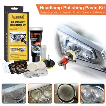 

Car Headlight Polish Repair Kit Car Glass renovation Non-Scratch Refurbishmen repair Hydrophobic Coat Scratch Repair Kit