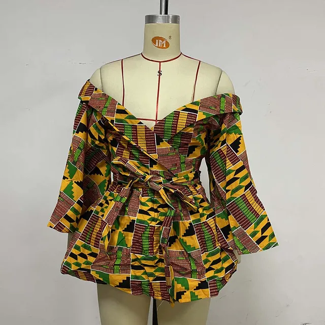 African Women's Long Windbreaker Autumn Fashion Print Women's Jacket Casual Coat Loose Special Clearance Coat style28