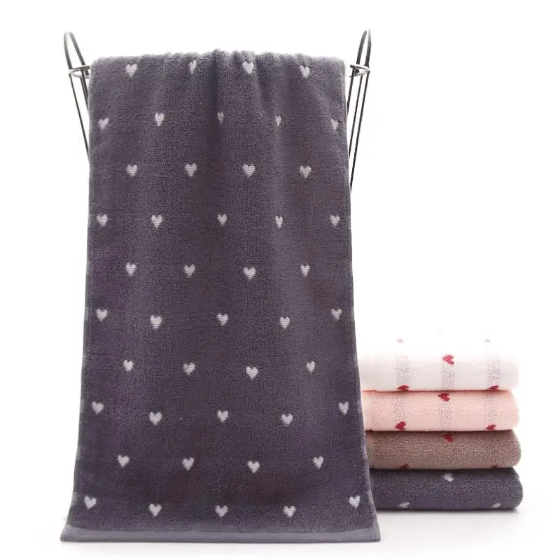 7 1pcs 750x350mm Cotton Soft Absorbent Towel Camping Shower Towels For Adults Face Washcloth beach+towels toalha de banho toallas - Color: 7