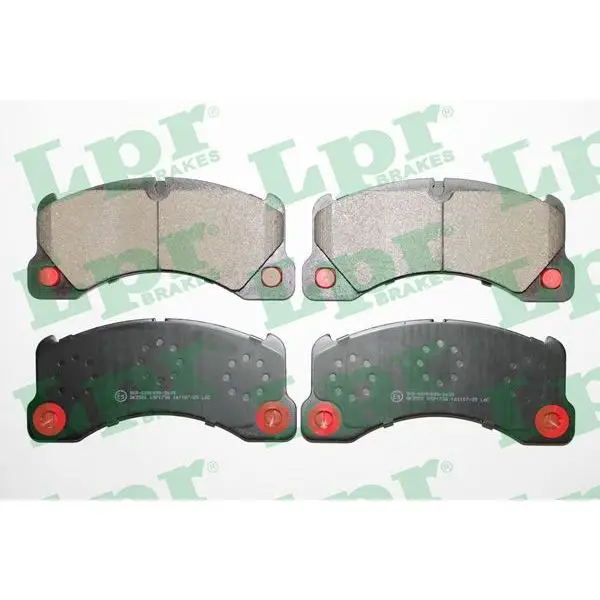 Колодки тормозные VW TOUAREG(1LJ) 10- передние LPR 05P1738
