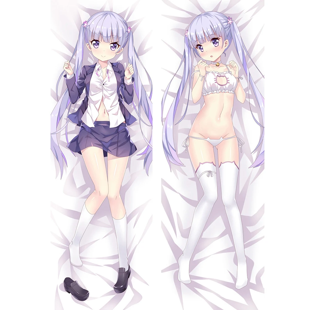 Новая игра Аниме дакимакура! Подушка для обнимания Suzukaze Aoba чехол домашнего