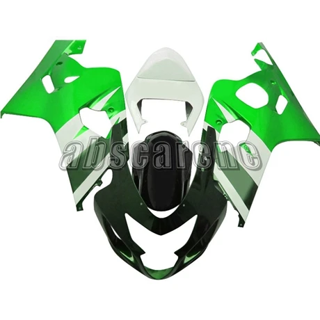 Мотоцикл полный обтекатель комплект для Suzuki GSXR600 GSXR750 K4 2004 2005 G-SXR750 04 05 ABS пластик Кузов Зеленый Черный Белый корпуса