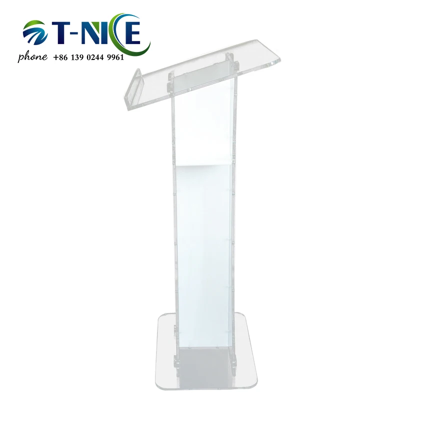 AKLIKE The New Design Pulpit Cheap Lectern Cross Church Platform Ceremony Prayer Podium