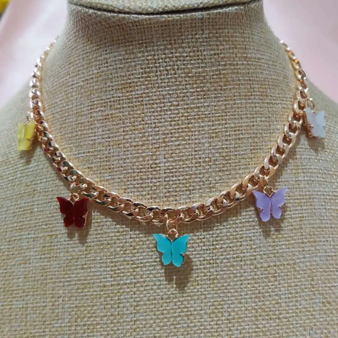 Cuban Chunky Link Punk Necklaces 