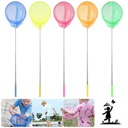 5 Pcs Telescopic Butterfly Net Kids Fishing Landing Nets Insect Catching Net Telescopic Fish Catching Landing Nets Gear 2020