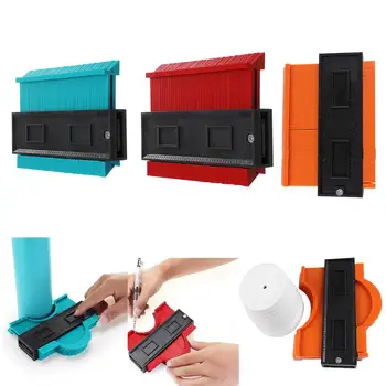 

5inch Width Profile Copy Gauge Contour Gauge Duplicator Standard Wood Marking Tool Tiling Laminate Tiles General Tool 2019