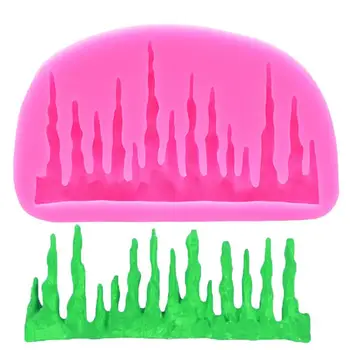 

Icicles Cake Decoration Silicone Mold Icicle Cake Border Chocoalte Cake Mold for Christmas