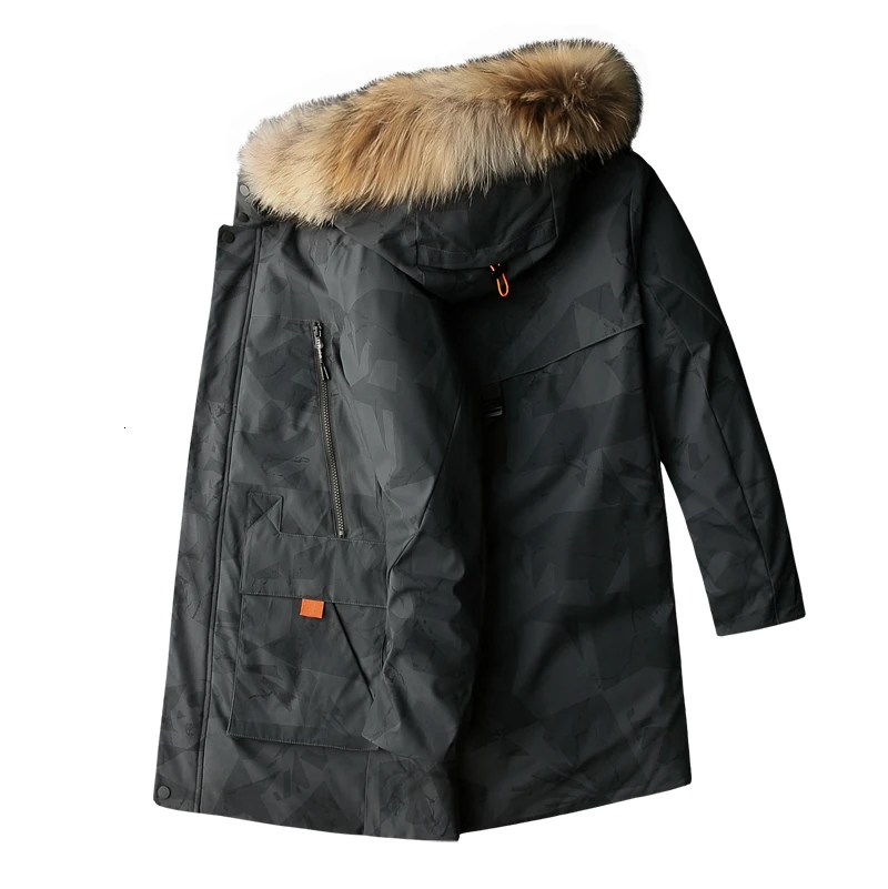 Большие размеры 8XL 7XL 6XL 5XL Youth Мужская Новая Модная хлопковая куртка длинная XL зимняя теплая плюс бархатная Толстая хлопковая куртка пальто