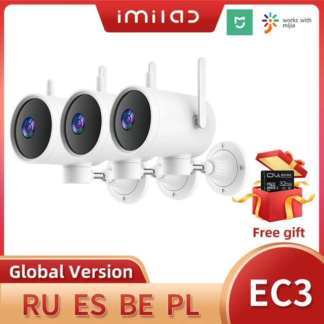$US $169.17 IMILAB EC3 Outdoor Security Camera 1080P Ip Camera Mi Home Wifi Camera Night Vision Human Dection Cctv Video Surveillance Camera