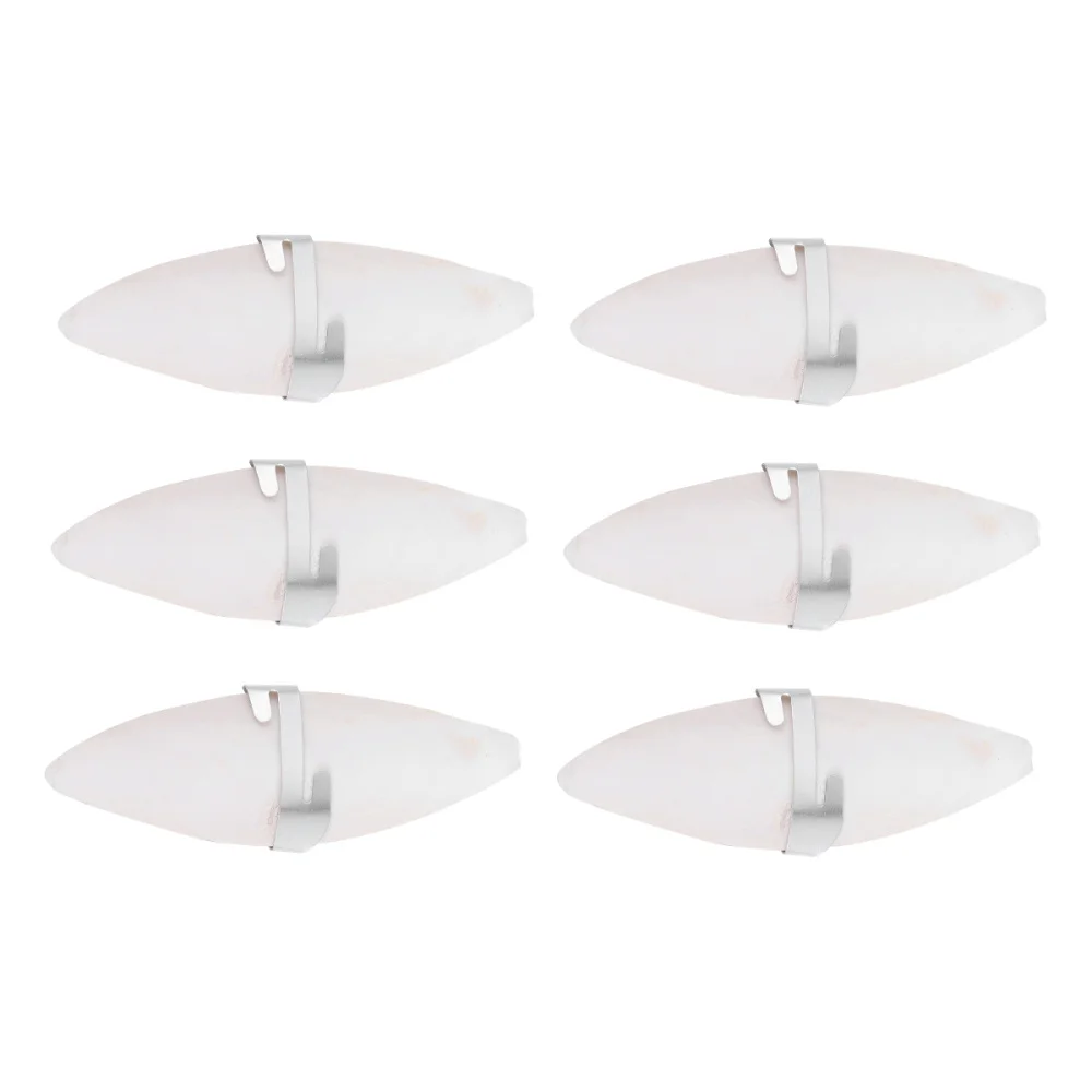 Juego de 6 piezas de hueso para masticar, jibión con soporte de Metal