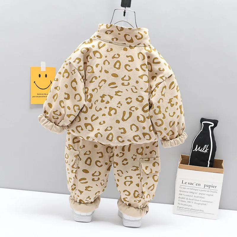 Children Clothes Autumn Baby Girls Clothing Boys Casual Jacket Pants 2 Piece Set Toddler Fashion Costume Kids Tracksuits