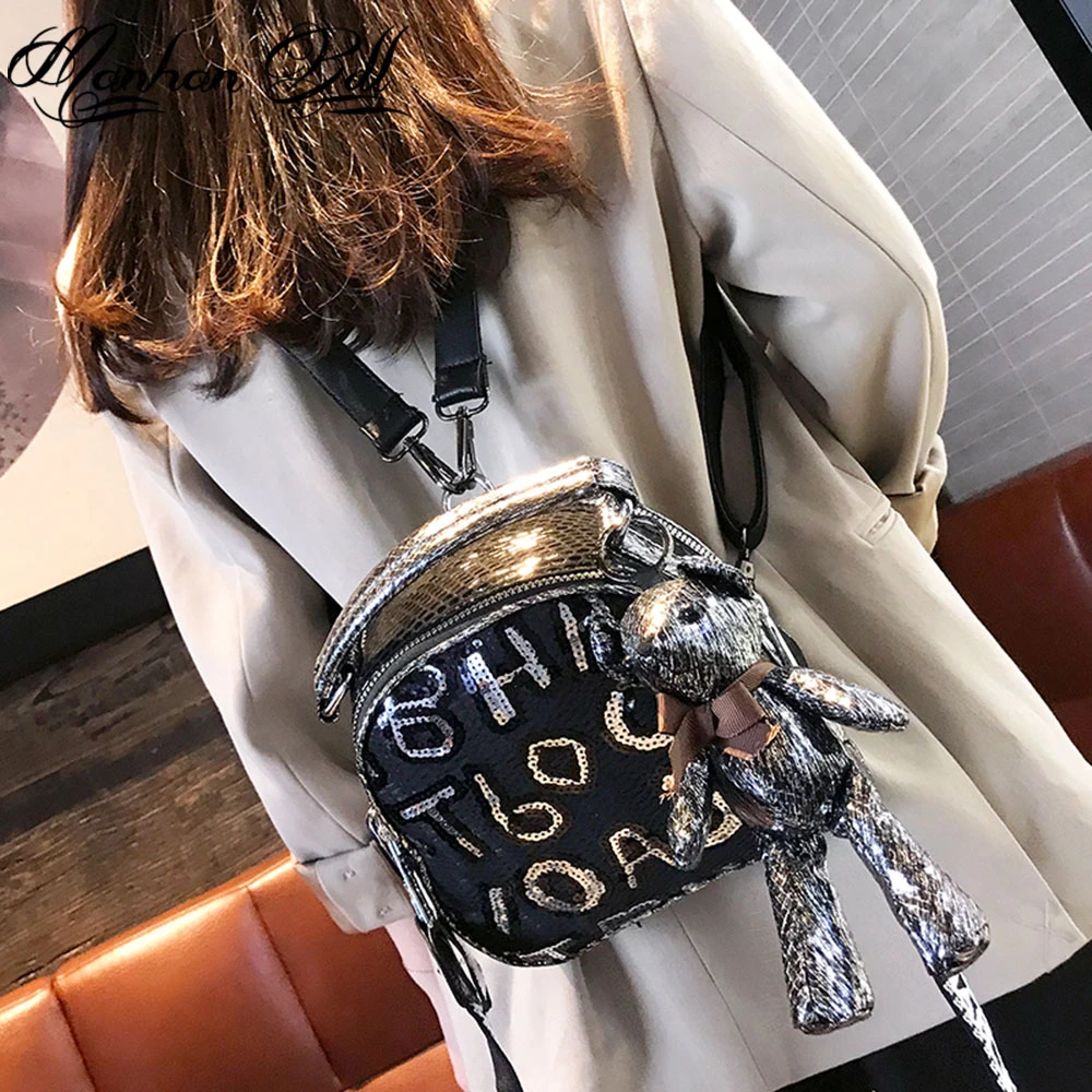 Bolsos Oxford con estampado de letras, bolso Diagonal multifuncional con diamantes de imitación, Mochila pequeña, bolso informal, 2021, novedad de 31355|Bolsos de hombro| - AliExpress