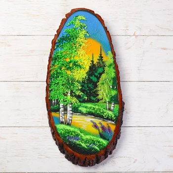 

Panel on the saw cut "Summer", 40 cm, stone chips, vertical 1144311