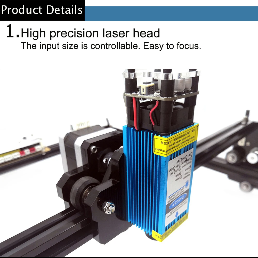 40X50 см лазерный гравировальный станок 2 оси DIY мини лазерный гравер для резки дерева Настольный лазерный гравировальный принтер мощность 0,5 Вт-15 Вт
