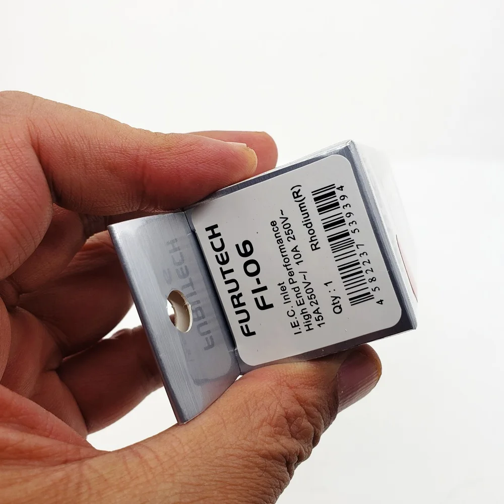 Alta Fidelidade Furutech Ródio Cobre Chapeado Final Iec Entrada Nova Vinshle 3 Peças Fi-06 r - Image 6