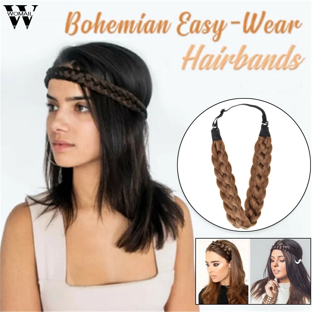 Diadema de moda para mujer, diadema sintética para niña, accesorios para cabello, diademas bohemias|Accesorios para el pelo de mujer| - AliExpress