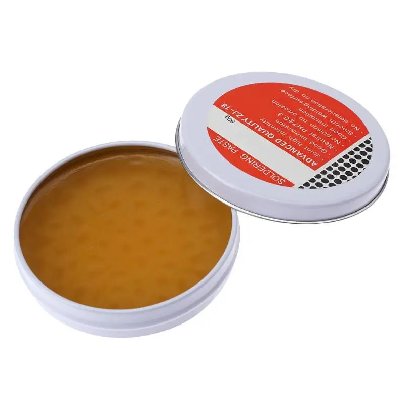 1Micron 10g/50g Soldering Paste Mild Rosin Environmental Soldering Paste Flux PCB IC Parts for Metalw Welding Soldering Gel Tool