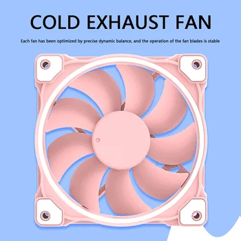 

ID-COOLING ZF-12025 120mm 12V DC PWM Cooling Fan Heatsink Desktop PC Computer Case Chassis Radiator Cooler