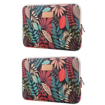 

HOT-LISEN 2 Pcs Black Forest Laptop Sleeve Case Computer Bag, Notebook,For Ipad,Tablet,For MacBook ( 13 Inch & 15 Inch )