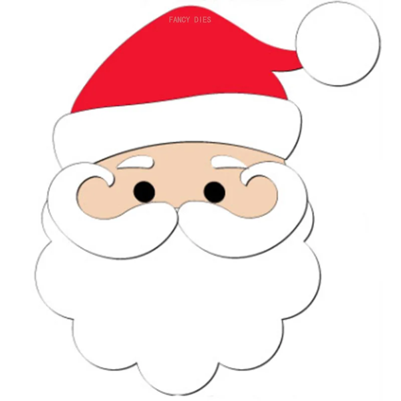 

2021 New Christmas Santa Claus Cutting Dies Wooden Dies Suitable for Common Die Cutting Machines on the Market
