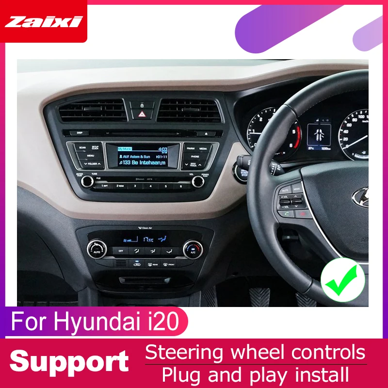 ZaiXi android автомобильный dvd GPS; Мультимедийный проигрыватель для hyundai i20 Elite i20~ RHD автомобильный dvd Навигация Радио Аудио видео плеер