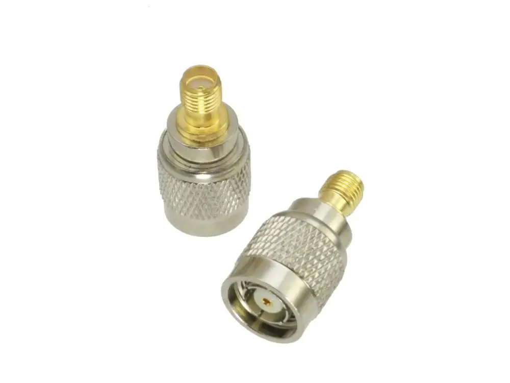 1pce TNC female jack to SMA male plug RF coaxial adapter connector 