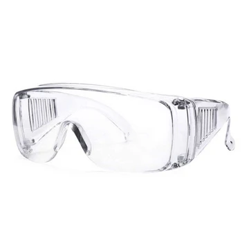 

Multi-Purpose Safety Temple Splash Safety Goggle Clear Anti-Fog Lens Dust Protection Lightweight High Transmittance Goggle